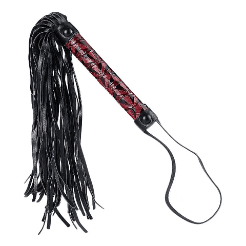 Látigo Aphrodisia Passionate Flogger Negro