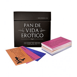 Juego de penitencias para parejas "Pan de Vida Erótico"