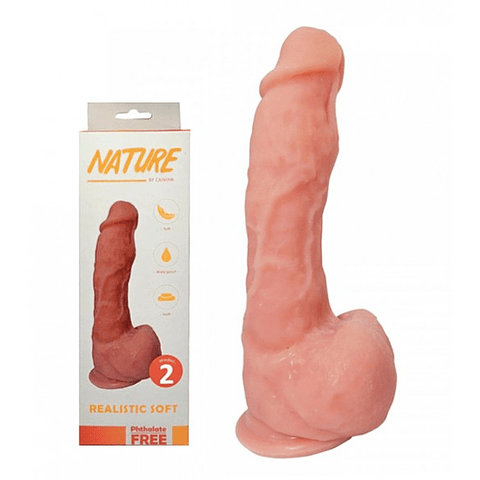 Consolador Realístico Suave Nature N°2