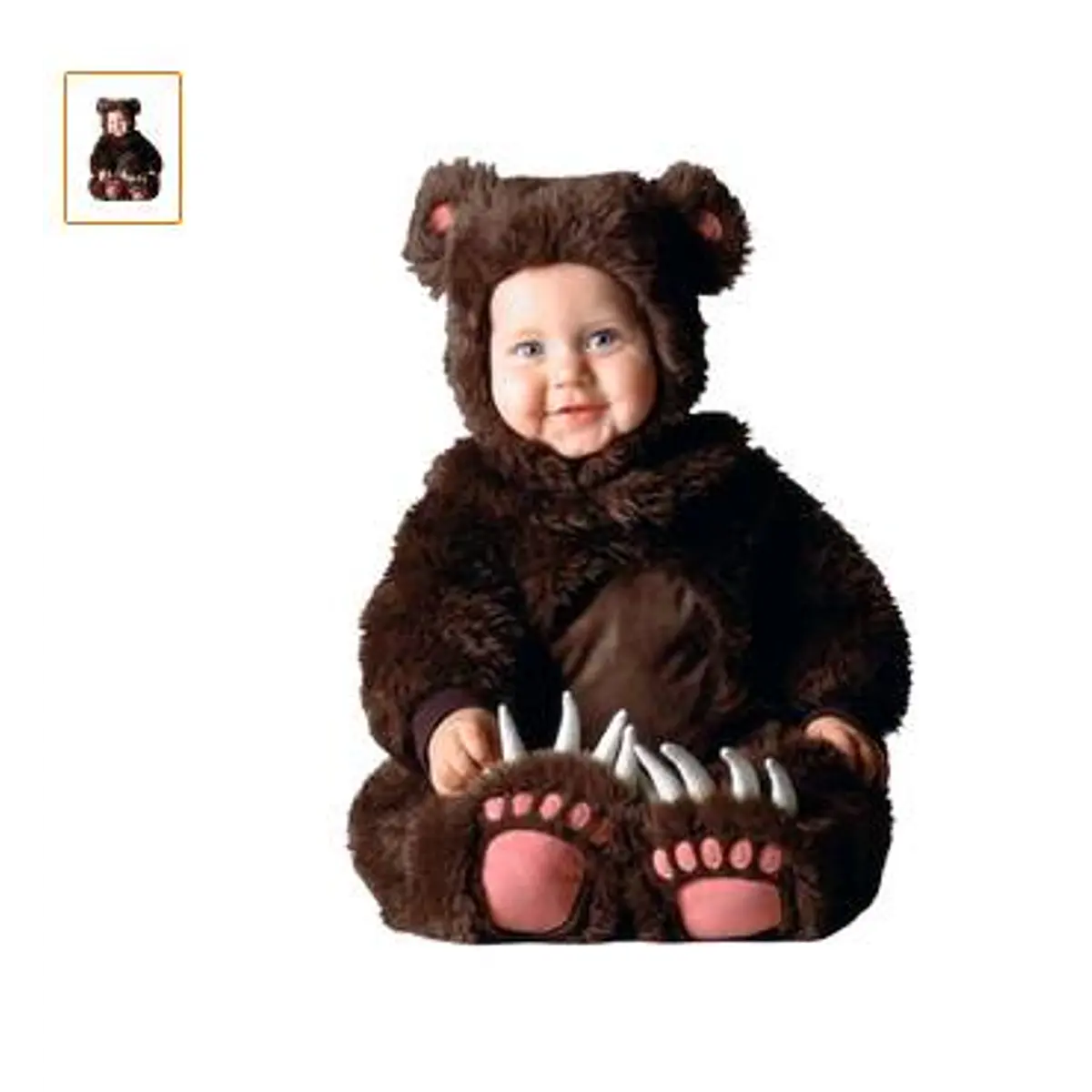 Zapf Baby born Disfraz de osito, 43 cm - Ropa para muñecas