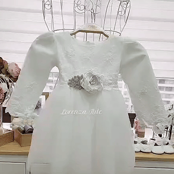 Vestido de niña, desde 6 meses hasta talla 3.