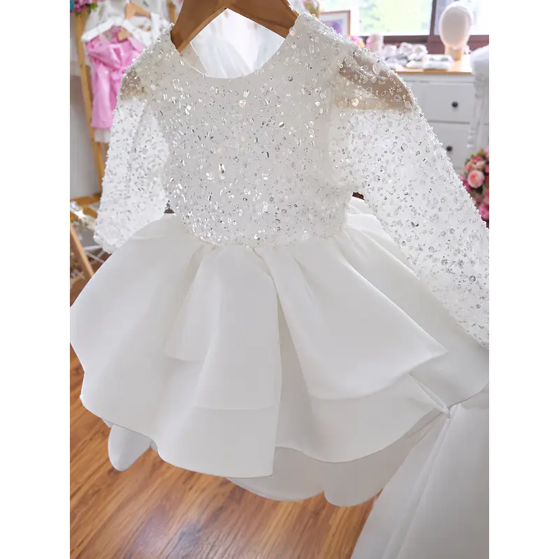 Vestido máximo brillo