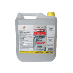 Newquats Desinfectante 5 Litros Amonio Cuaternario