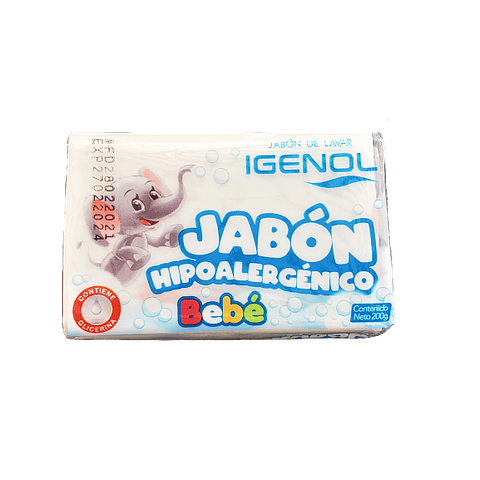 Jabón de Lavar Hipoalergénico Bebé 200 g.