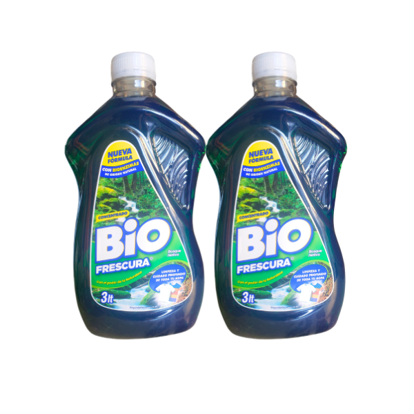 Detergente Bio Fresh Pack x 2