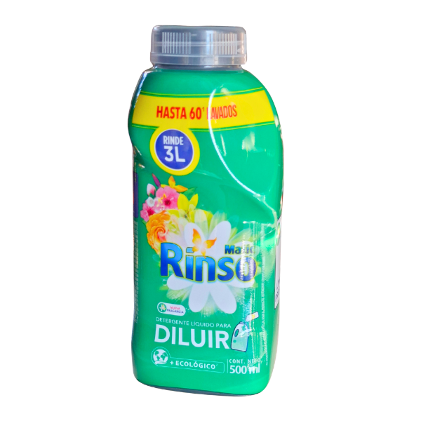Pack 2x Detergente líquido para diluir OMO Ultra Power 500 ml (rinde 3 litros)
