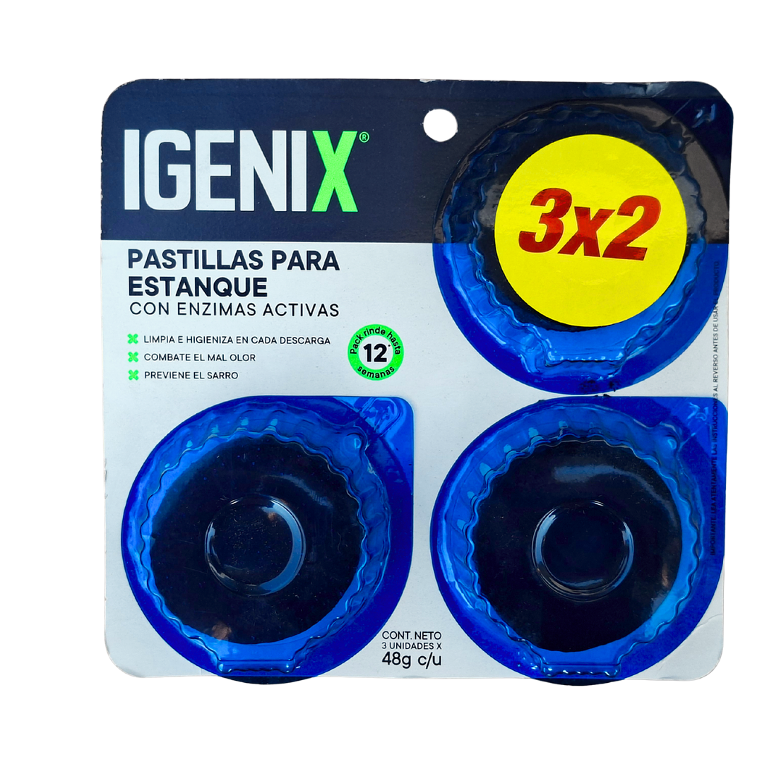 Pastillas para Estanque 3x2  1
