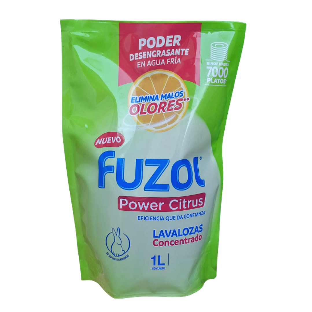 Lavalozas Concentrado Power Citrus 1 Litro 1