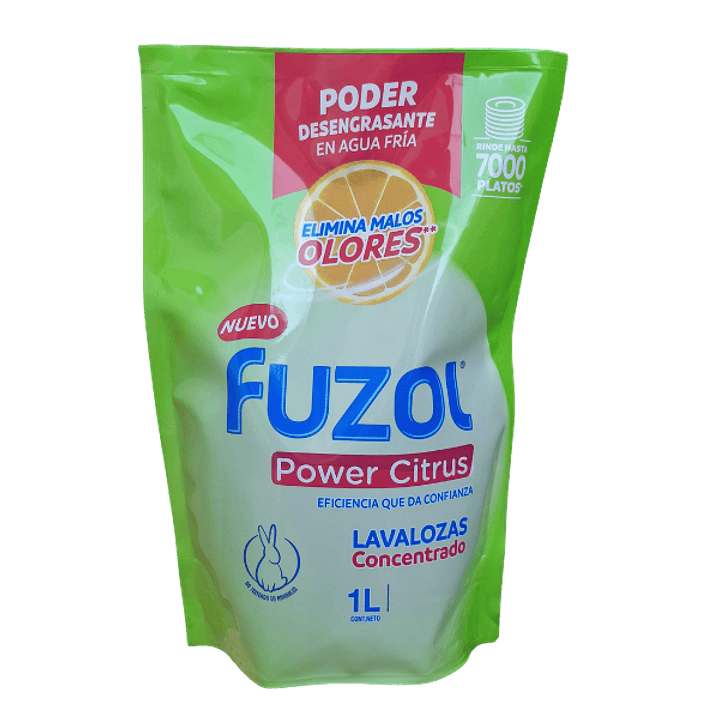 Lavalozas Concentrado Power Citrus 1 Litro 1