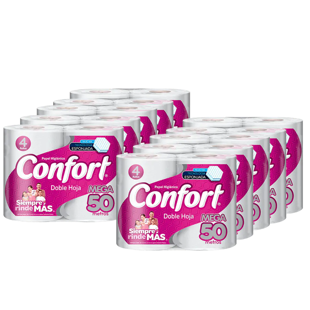 Papel Higiénico Confort 50 Metros 1