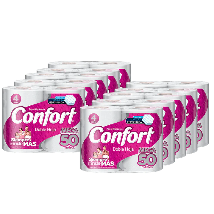 Papel Higiénico Confort 50 Metros 1