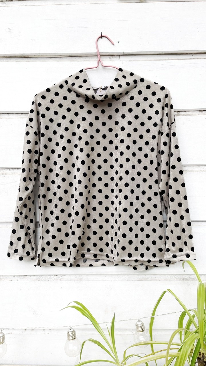 Polera Plush Azul Angelmoda