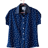 Blusa azul Golondrinas