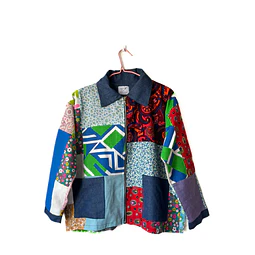 Chaqueta Patch Oversize