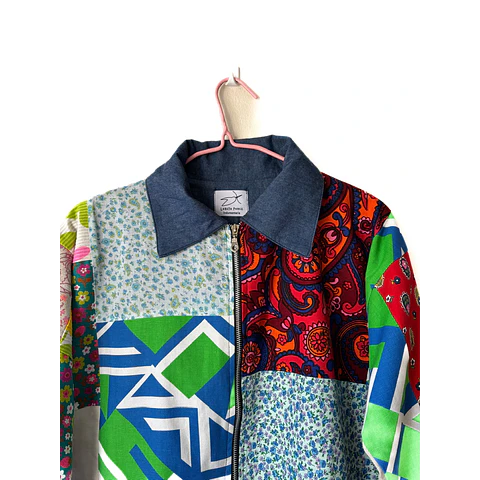 Chaqueta Patch Oversize