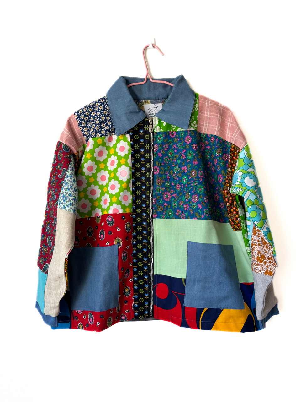 Chaqueta Patch Oversize