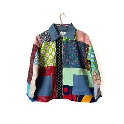 Chaqueta Patch Oversize