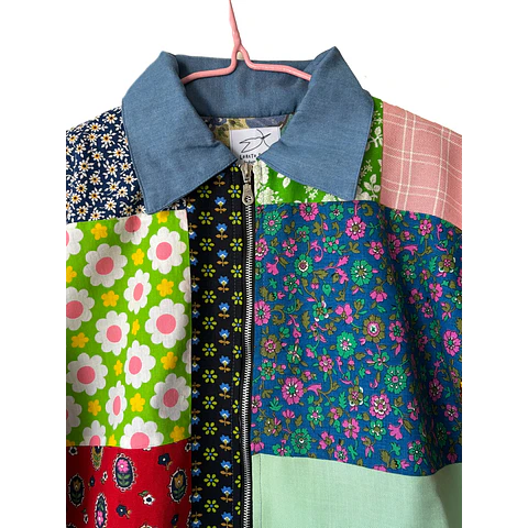Chaqueta Patch Oversize