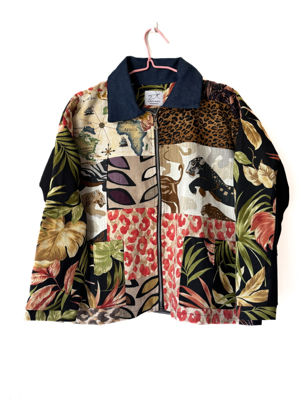 Chaqueta Patch Oversize Jungla