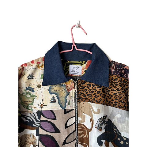Chaqueta Patch Oversize Jungla