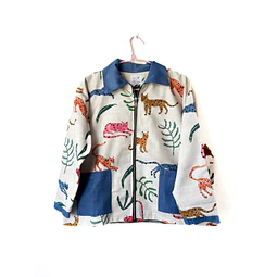 Chaqueta  Oversize Felinos