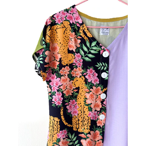 Blusa Praia Miti Lila Felino