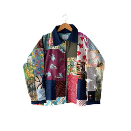 Chaqueta Patch Oversize
