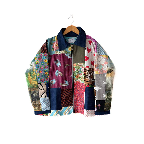 Chaqueta Patch Oversize