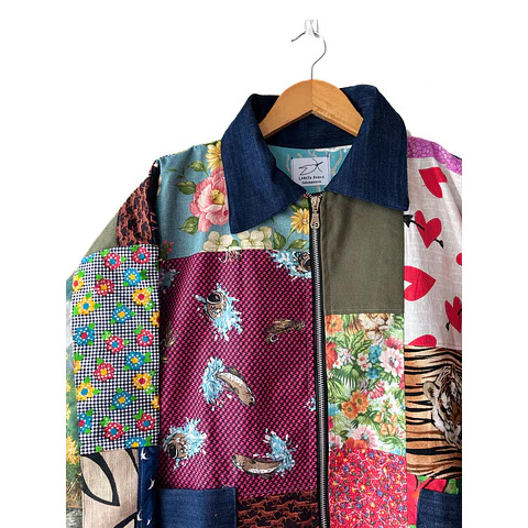 Chaqueta Patch Oversize