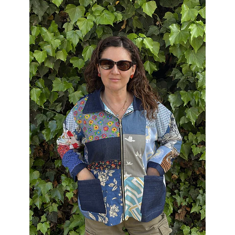 Chaqueta Patch Oversize
