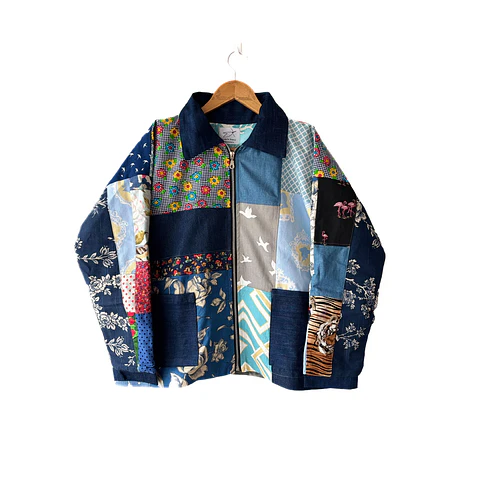 Chaqueta Patch Oversize