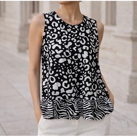 Blusa Mamba Animal Print