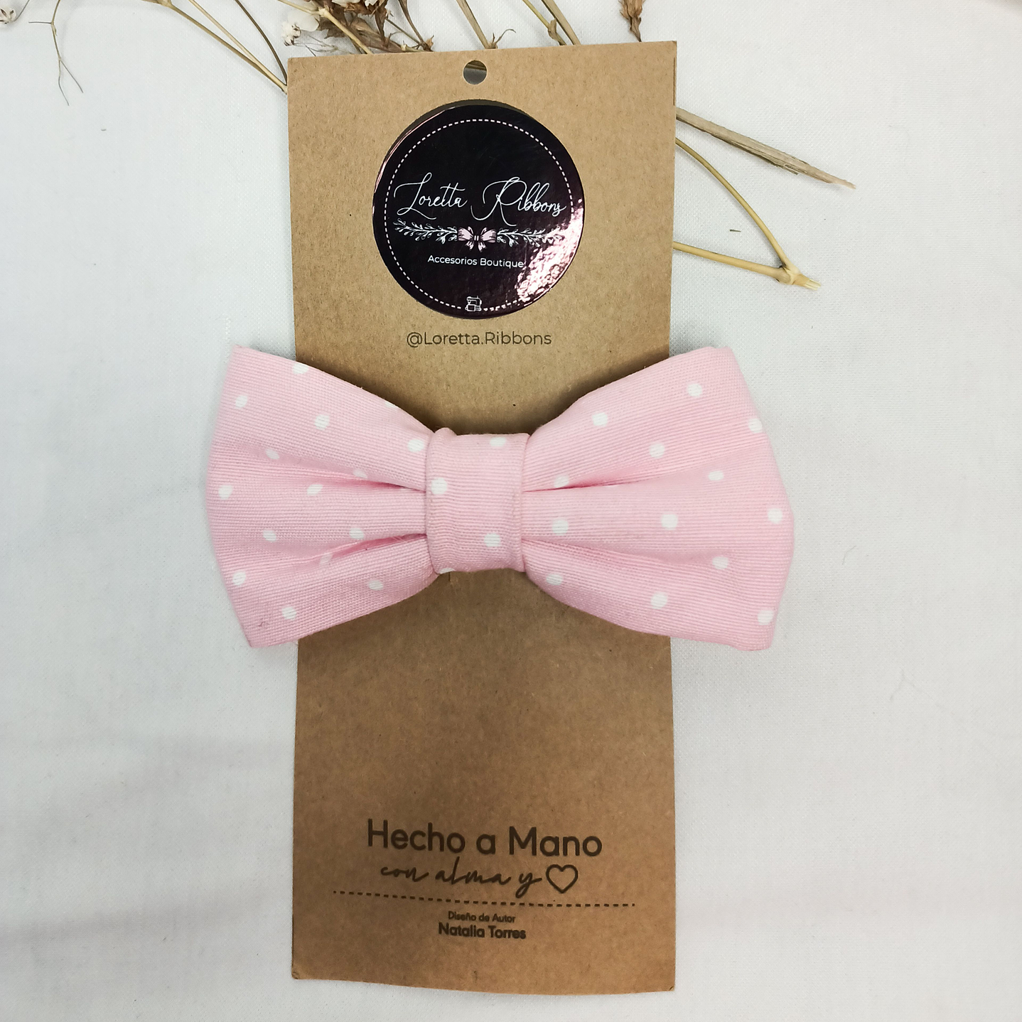 Maxilazo Simple Rosa 1