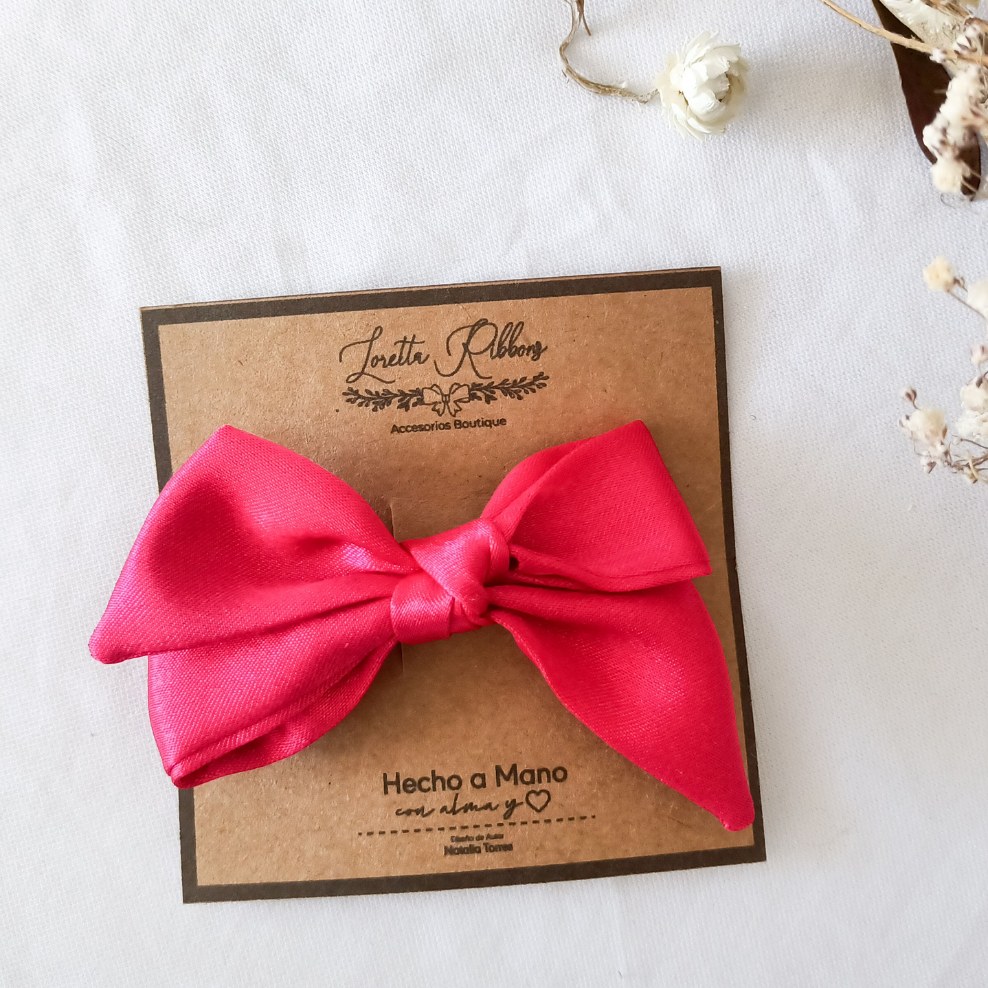 Nudo fucsia satín 1