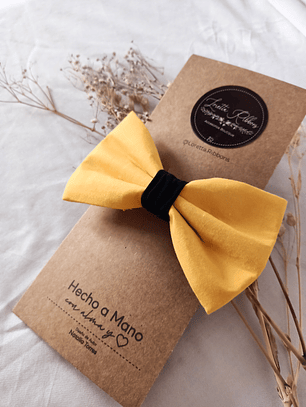 Maxilazo Simple amarillo con negro