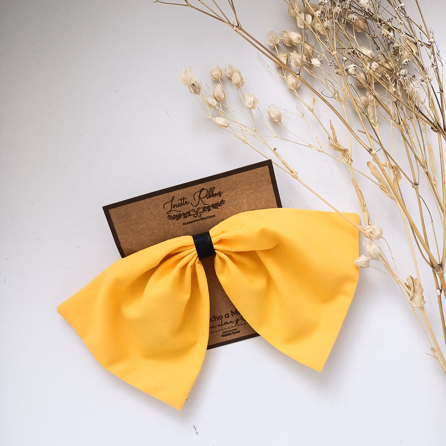 Colet Mariposa Petit amarilla 1