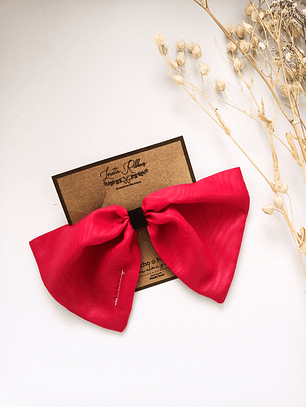 Colet mariposa petit Roja