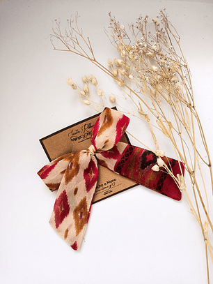 Colet Nudo mediano beige/rojo