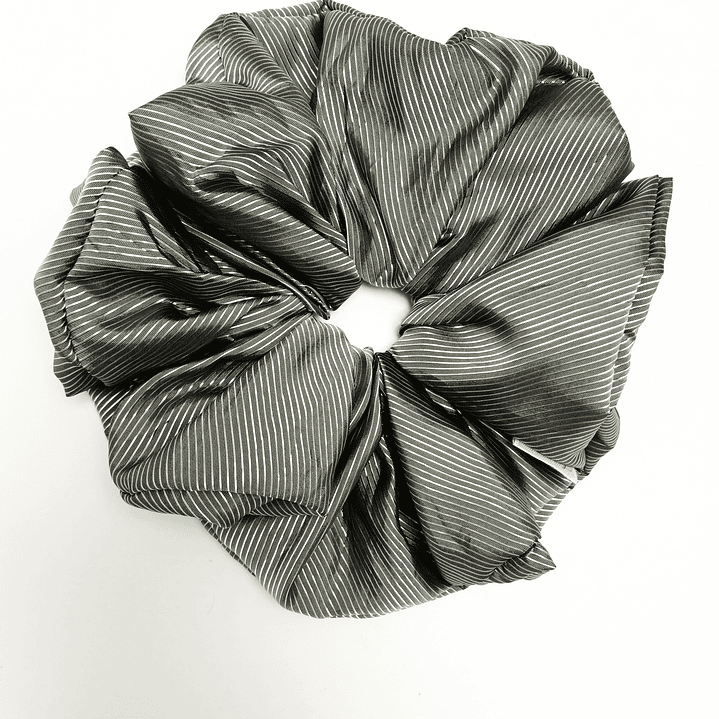 Scrunchie Silver 2