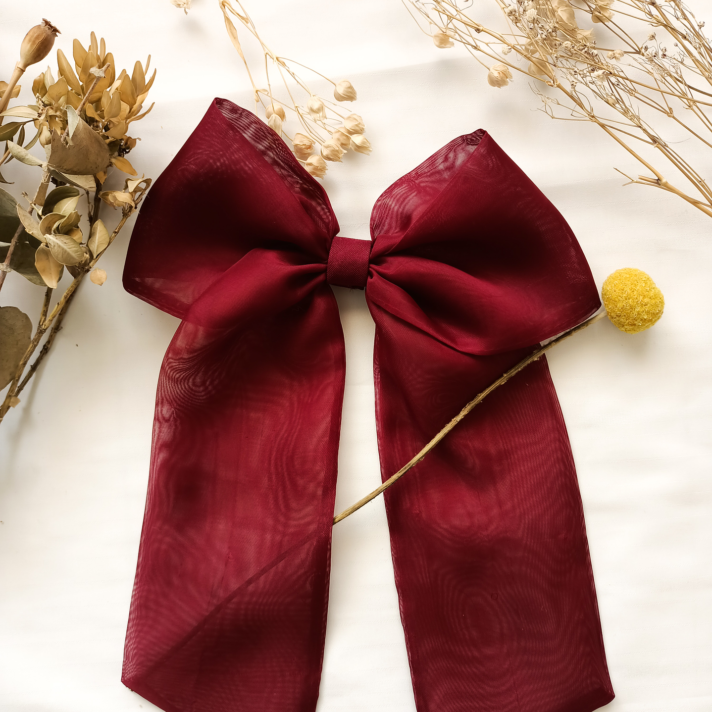 Maxilazo Julieta Burdeo transparente  2