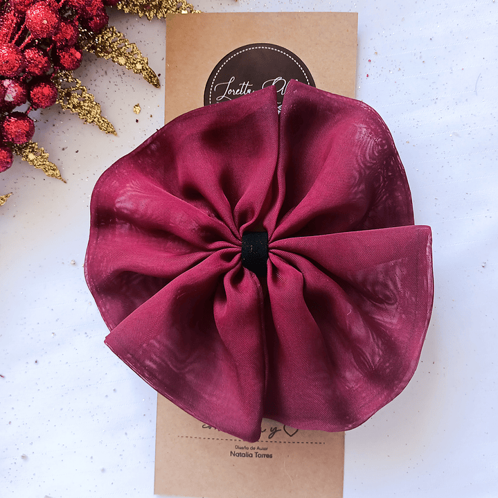 Maxilazo Elisa Burdeo transparente  1