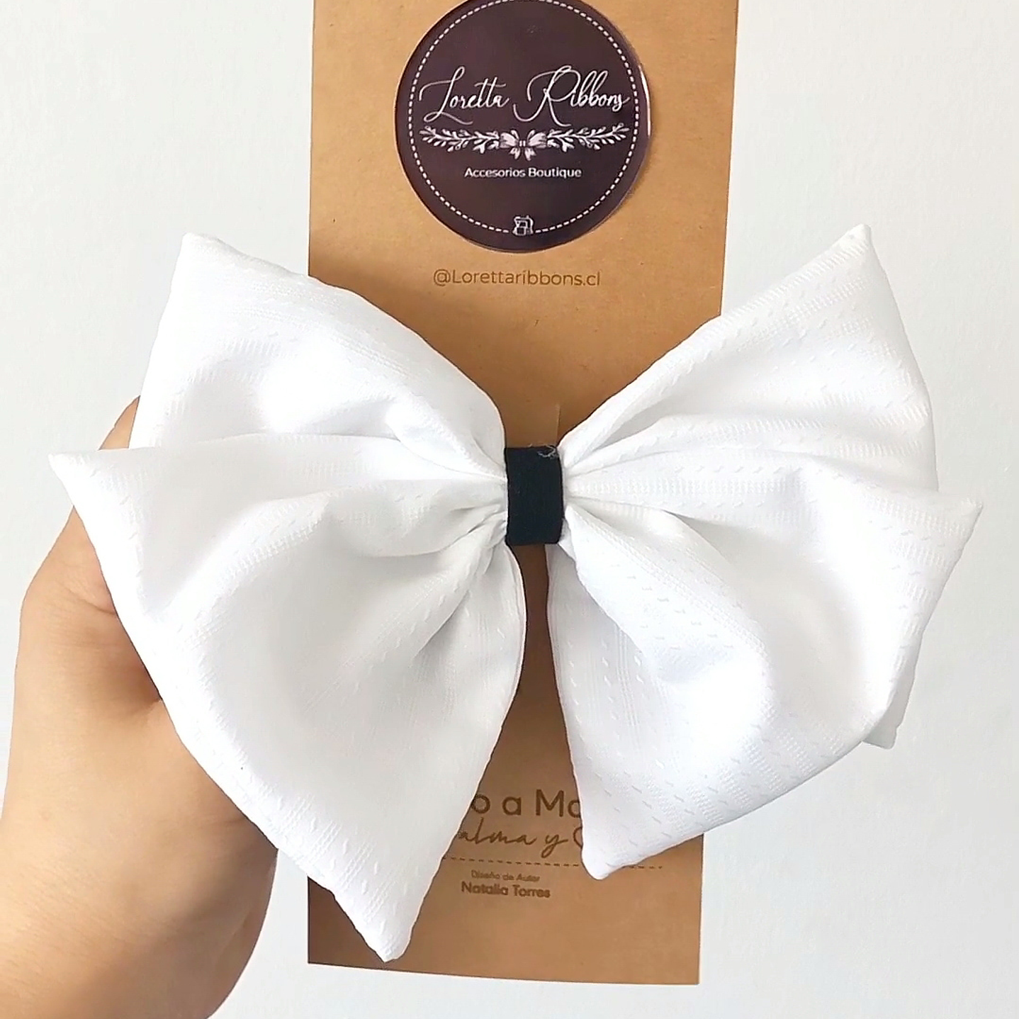 Maxilazo Mariposa doble blanca  1