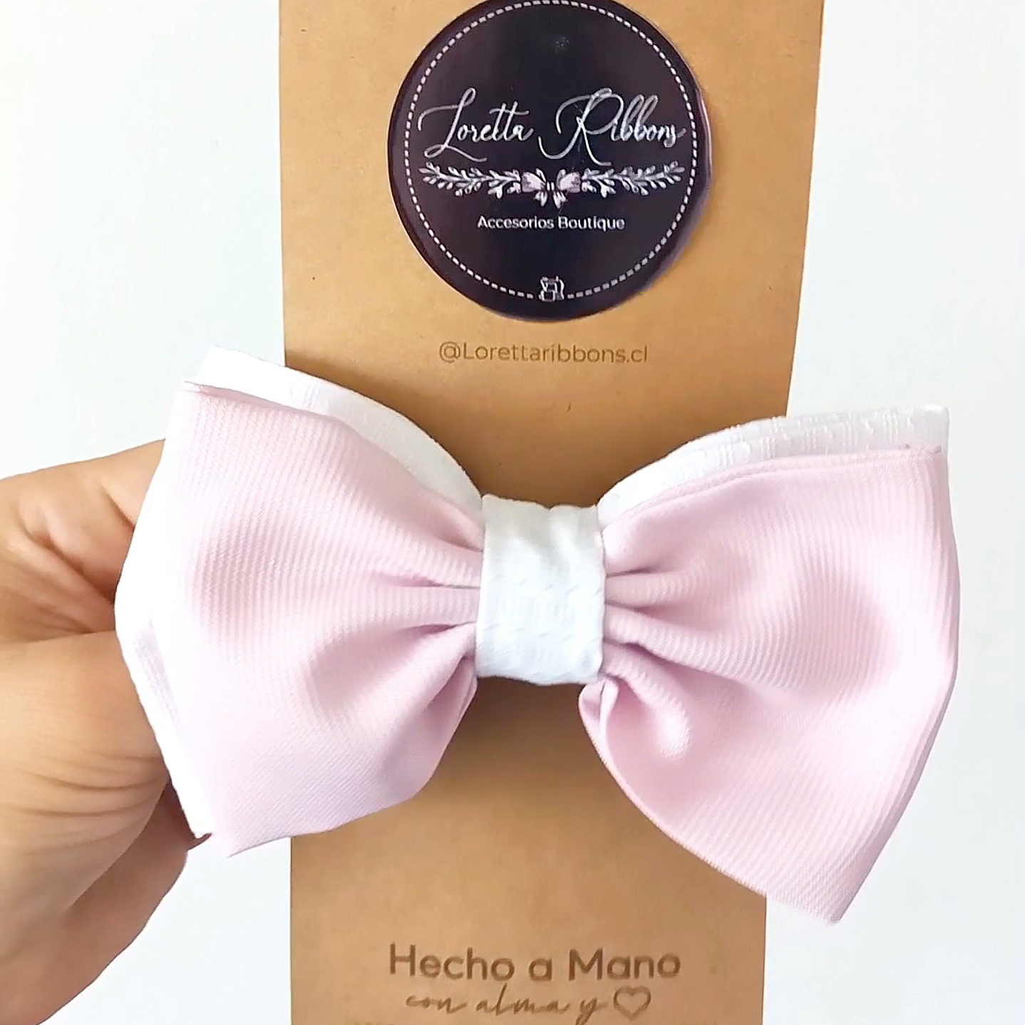 Maxilazo Catalina Blanco y Rosa 1