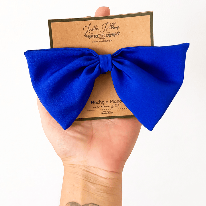 Colet mariposa Petit azul rey  1