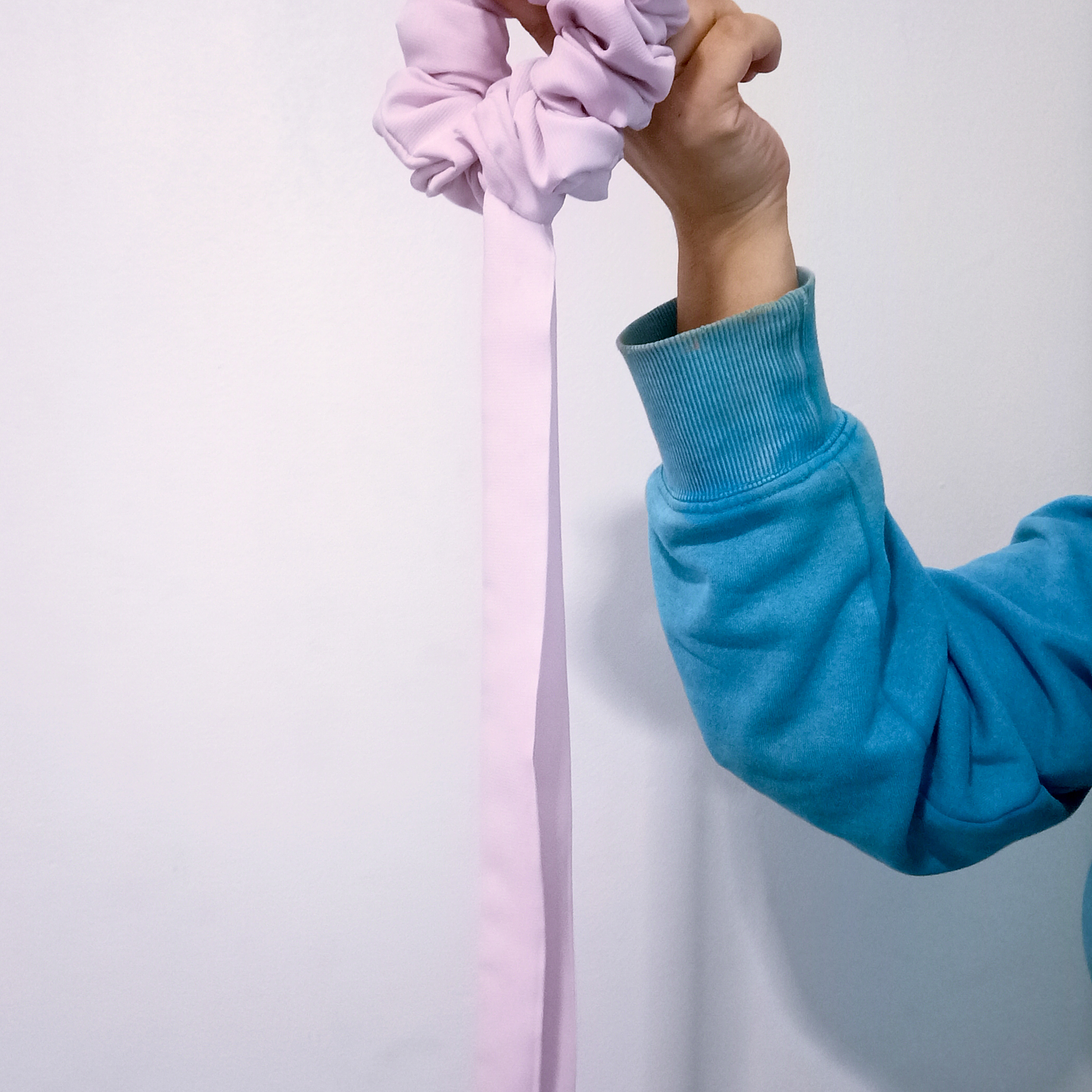 Scrunchie Especial anudable Rosa 💕 2