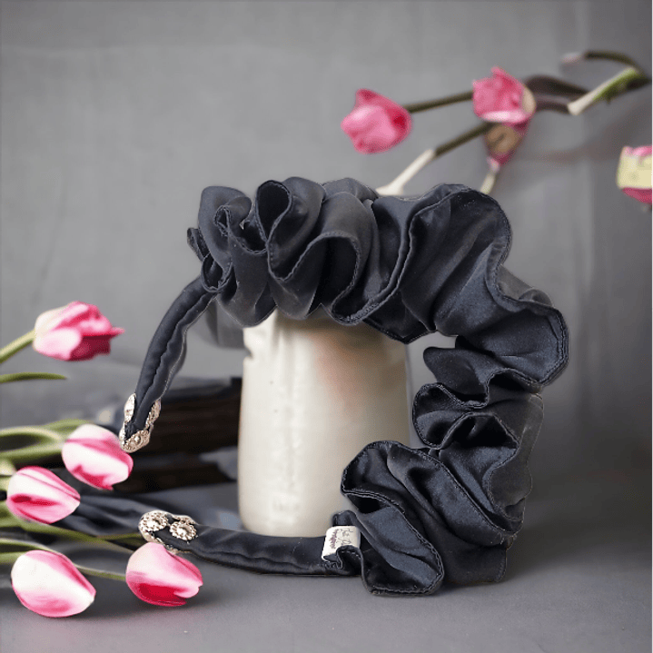 Cintillo Scrun negro 1