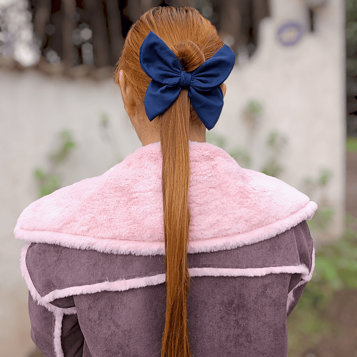 Traba Mariposa Azul Marino 1