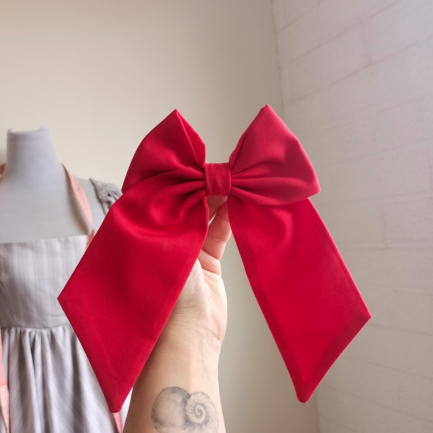 Maxilazo Julieta corto Rojo  1