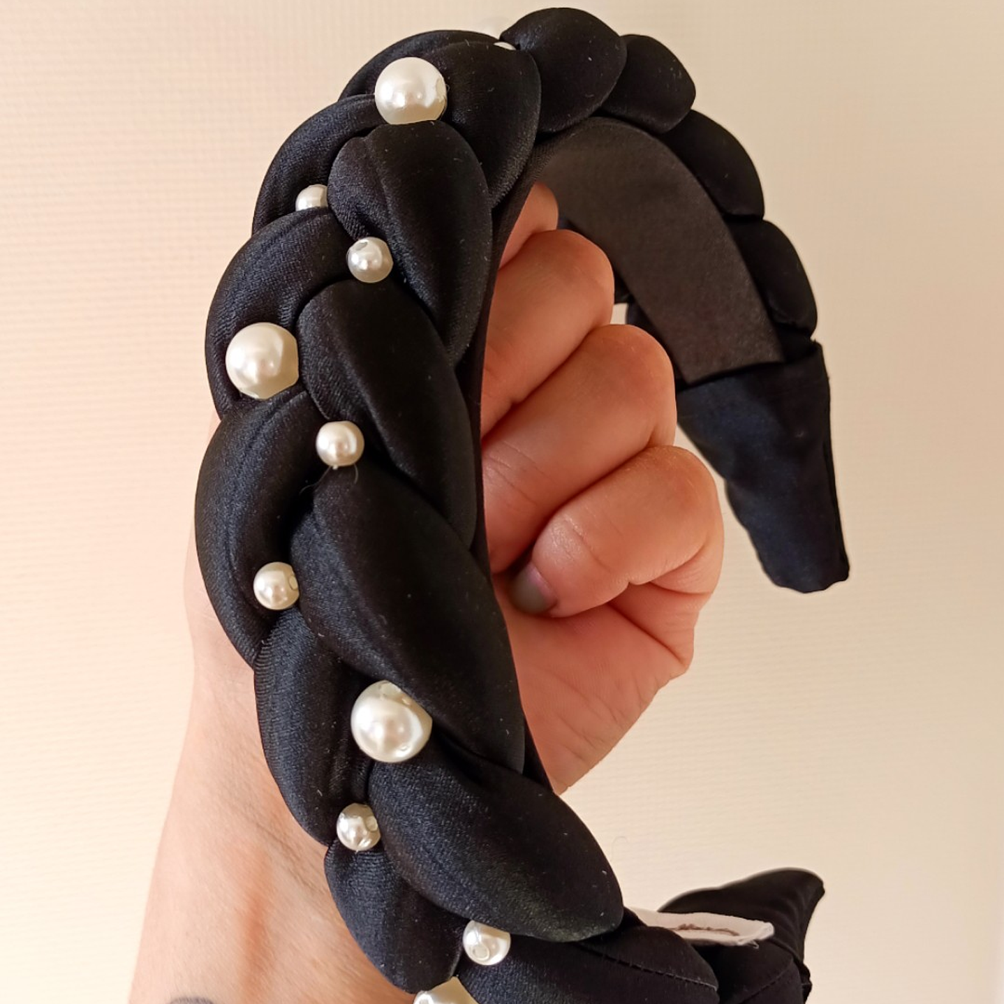 Cintillo Especial trenzado Negro 🖤 1