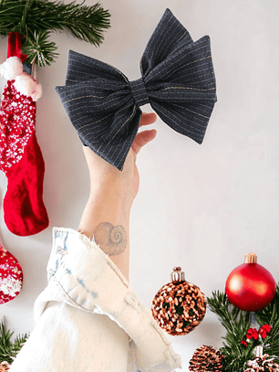 Maxilazo Mariposa doble grafito 